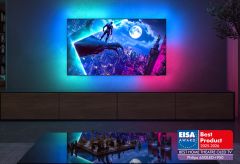 Zwei Philips OLED-TVs erhalten Auszeichnungen der EISA für höchste Bildqualität, das immersive Erlebnis und europäisches Design